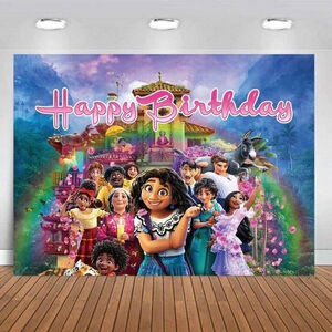 Encanto Party Backdrop, Multicolor, 5’x7’